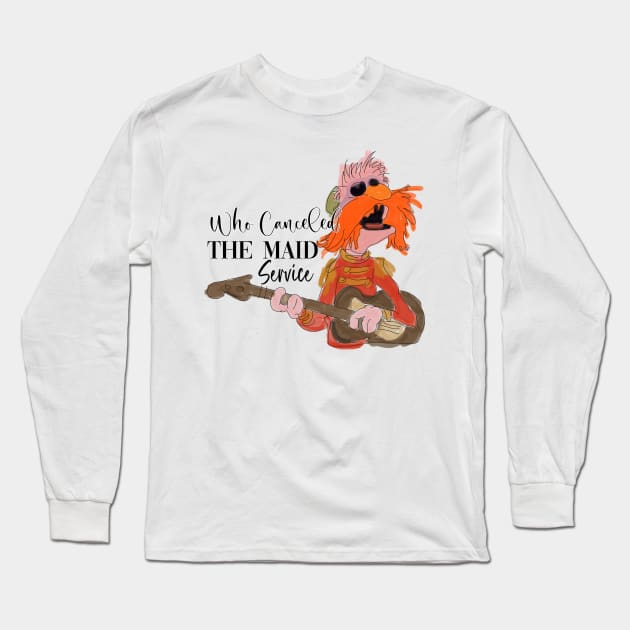 Floyd Pepper Long Sleeve T-Shirt by Wenby-Weaselbee